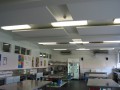 Sonofonic Acouctic Ceiling Panels in noisy kitchen