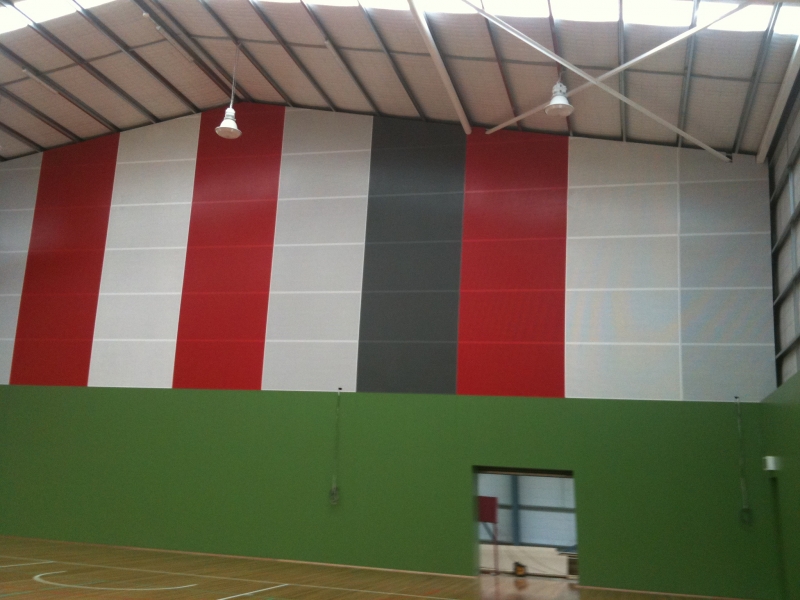 Acoustic Panel in Basketball Stadium