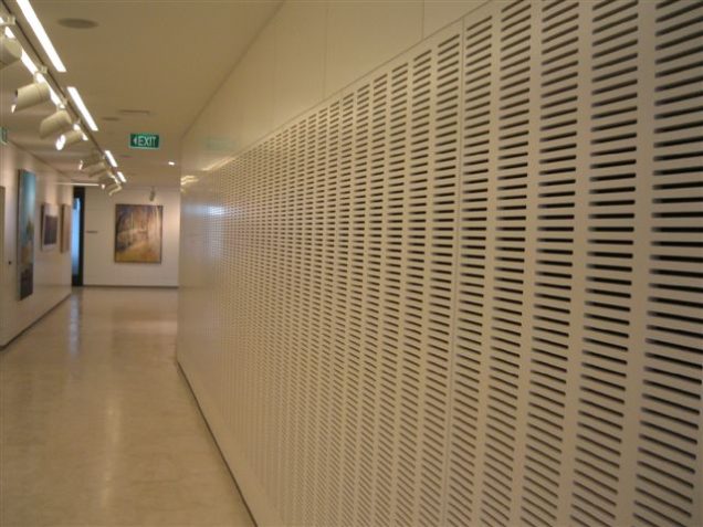 Slotted Wood Acoustic Panel
