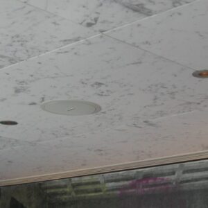 Printed Acoustic Ceiling Panel to match Marble sontext 1