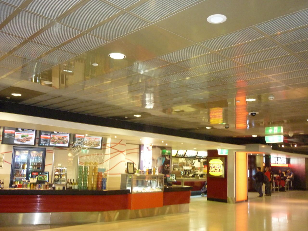 Acoustic Wood Panel in Retail area