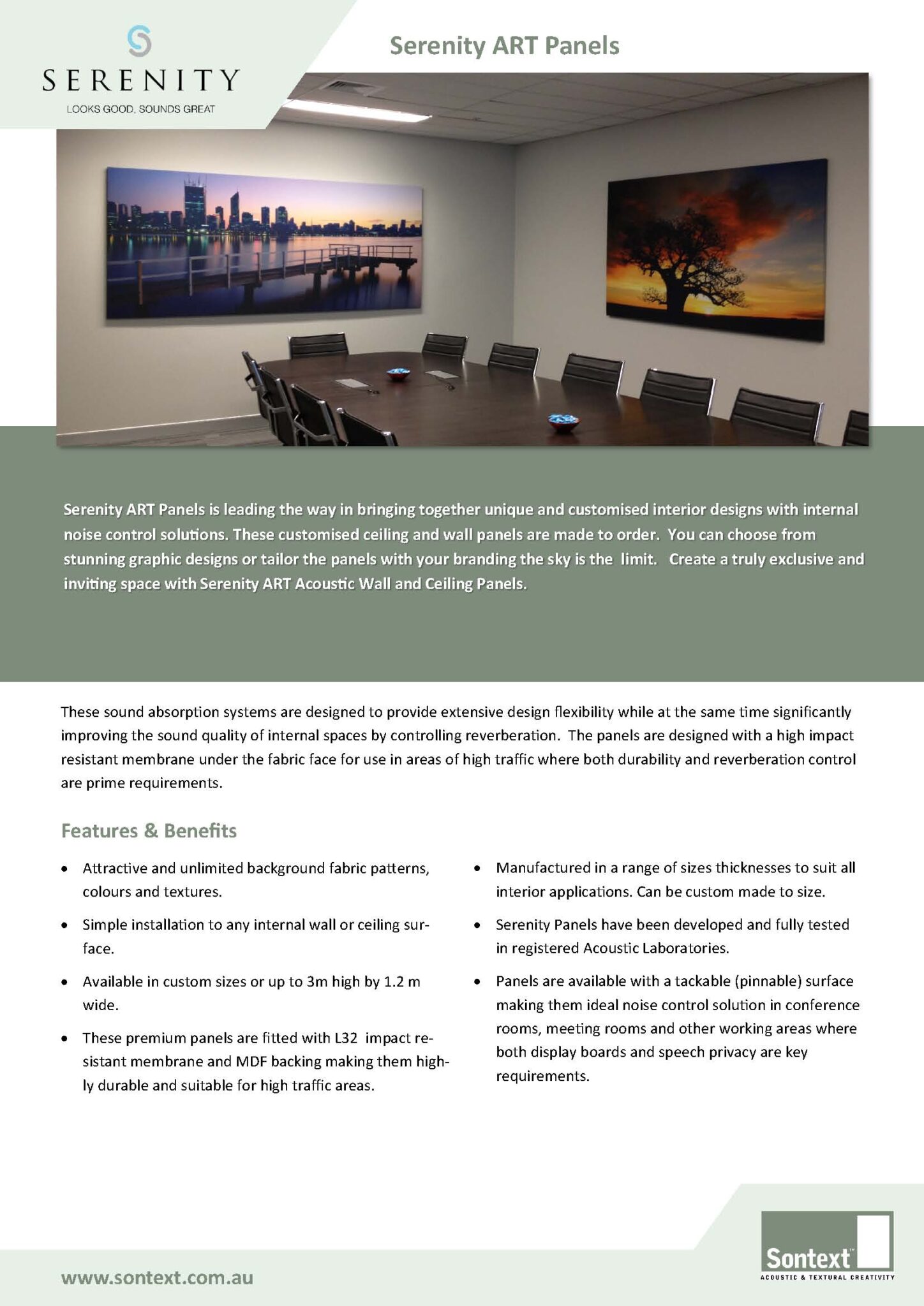 Acoustic Art Panels Printed Acoustic Wall Art Panels