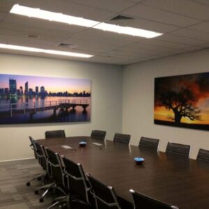 Printed Serenity Acoustic Panel Alinta Energy Perth Boardroom  e1598023237647