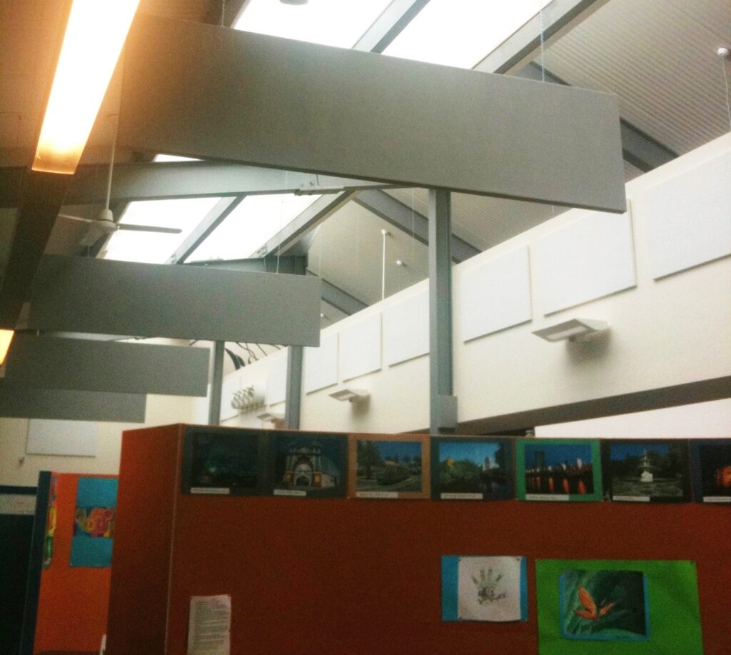 Acoustics Panels and Baffles Help Open Plan Design