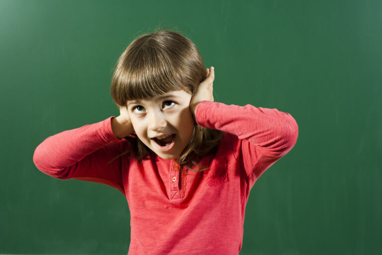 Child cant hear teacher