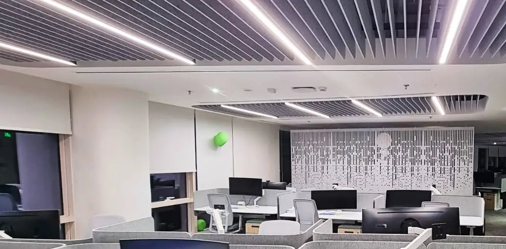 Acoustiscreen in Office Fitout