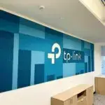 Decrasound Polyester Acoustic Panels providing lightweight sound absorption for reception areas.