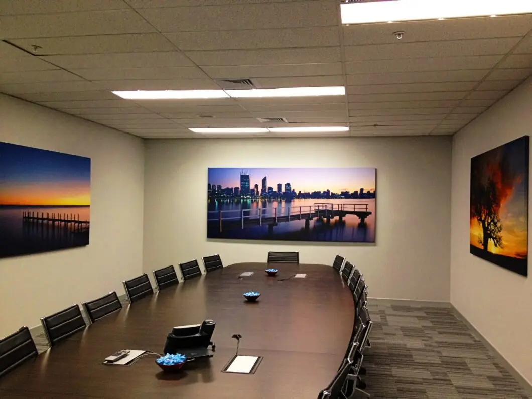 Serenity Acoustic Art Panels – Alinta Energy Boardroom,